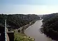 Die Avon-Schlucht mit der Clifton Suspension Bridge