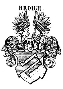 Wappen von und zum Broich