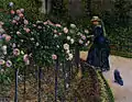 Gustave Caillebotte: Rosen im Garten von Petit Gennevilliers, Charlotte Berthier, 1886