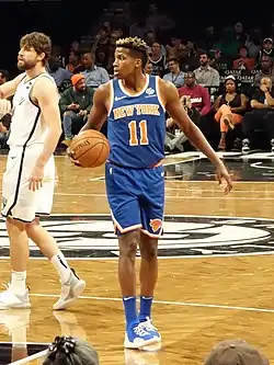 Frank Ntilikina im Jahr 2018