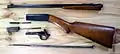 Browning Selbstladegewehr zerlegt