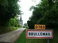 Nördlicher Ortseingang