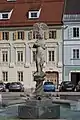Der Brunnen am Hauptplatz