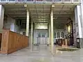 Brunnen in der Kirche zur Versorgung für Menschen, die in kriegerischen Zeiten Zuflucht in der Kirche suchen.