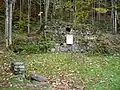 Reste des Brunnenhofes