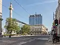 Kongress-Säule in der Straße