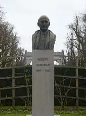 Büste Robert Schumans im Brüsseler Jubelpark