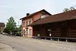 Bahnhof Bubikon vor dem Bahnhofsplatzumbau 2013
