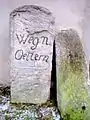 Wegweiser-Stein