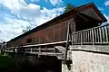 Holzbrücke über die Ilm