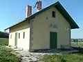 Ehemalige Haltestelle (später Endstation) in Bucsu, heute Museum