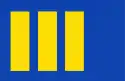 Flagge des Ortes Budel