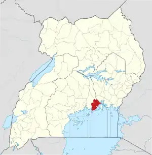 Lage von Buikwe