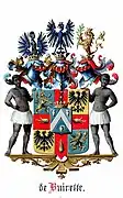 Wappen der Vorfahrenfamilie de Buirette von Oehlefeld