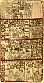 Seite aus dem Madrider Codex