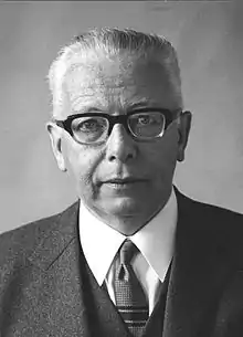 Gustav HeinemannBundespräsident(1. Juli 1969 bis30. Juni 1974)