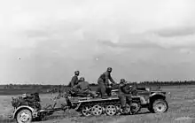 Leichter Zugkraftwagen 1 t (Sd.Kfz. 10), Ostfront, Sommer 1943