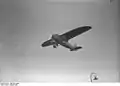 K3 über dem Flughafen Tempelhof im Januar 1932
