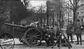 10,5-cm-Haubitze 16 mit Freikorpssoldaten 1919