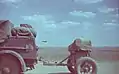 Anhänger an Mittelschwerem geländegängigem PKW (Wehrmacht)