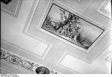 Deckengemälde im Konzertsaal