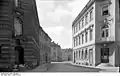 Blick von den Acht Ecken zum Neuen Markt, vor 1945