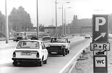 Das ab 1978 in Ostdeutschland gültige Zusatzzeichen