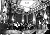 Das restaurierte Flotow-Zimmer (1989)