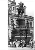 1882–1889: Reiterstandbild für König Johann von Sachsen