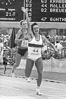 Silke Gladisch, spätere Silke Möller, kam auf den vierten Platz, zwei Tage darauf gewann sie Bronze über 200 Meter und wurde im Jahr darauf Doppelweltmeisterin über 100 und 200 Meter