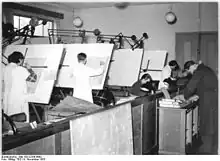 Ingenieure am Reißbrett