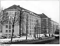 Studentenwohnheim im Bau, Januar 1955
