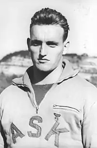 Fritz Kühl, EM-Dreizehnter von 1958, belegte Rang sieben
