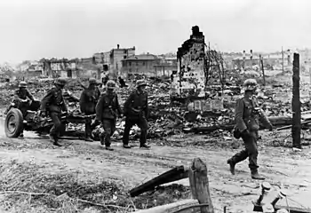 Deutsche Infanterie in Stalingrad, Oktober 1942