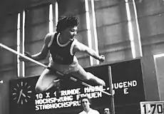 Gabriele Thiele belegteden geteilten Rang neun