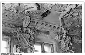 Wappen der Grafen von Gützkow im Wappensaal Schloss Köpenick von 1661