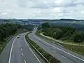 Kurvige und wenig befahrene Strecke bei Badem