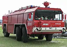 Großtanklöschfahr­zeug der Bundes­wehrfeuerwehr