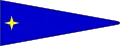Bootswimpel Flottillenadmiral