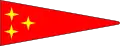 Bootswimpel Generalleutnant