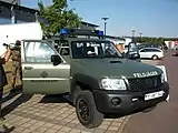 Nissan PatrolGeländegängiges Streifenfahrzeug