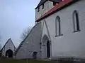 Strebewerk auf der Südseite