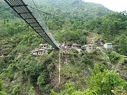 The Last Resort mit Bungee-Brücke