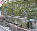 Brunnen in Aach, in der Hauptstraße, schräg gegenüber der Kirche