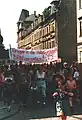 Demonstration während der BRN 1991