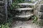 Treppe zur Terrasse