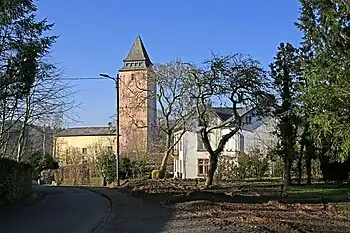 Burg Kyllburg von Süden