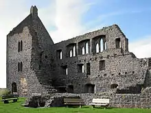 "Falkensteiner Palas" -ab 1260- auf Burg Münzenberg, Hessen