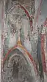 Fresko in einer Seitenkapelle der Maria-Magdalenen-Kirche