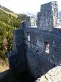Burgruine Wartenfels: Wehrmauer